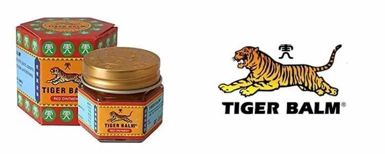 Red and white tiger balm