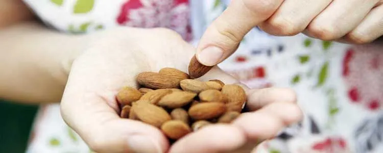 Almond consumption and copper deficiency