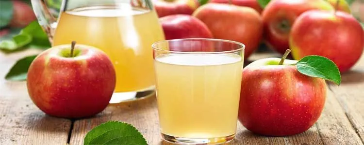 Drink apple juice