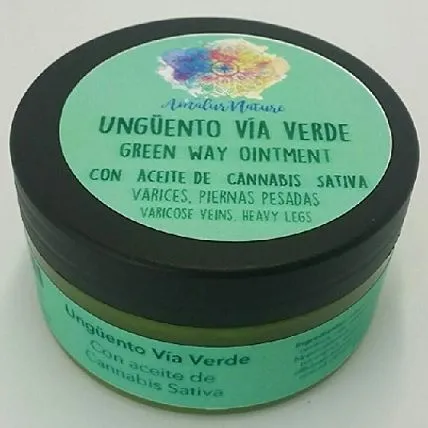 Varicose vein cream with cannabis oil