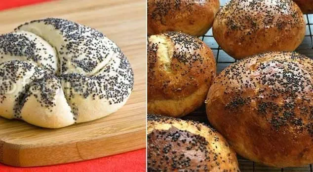 food with poppy seeds