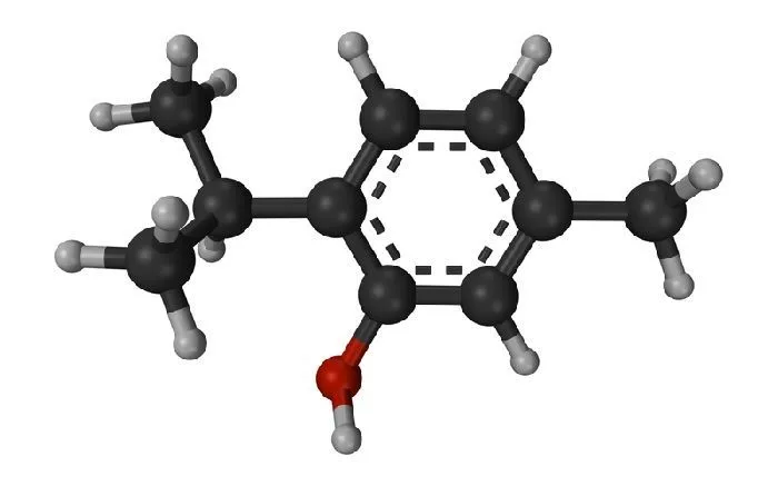 molecular structure of thymol