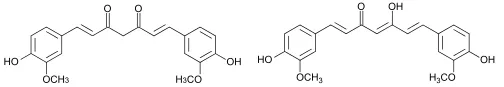 properties of curcumin keto and enol