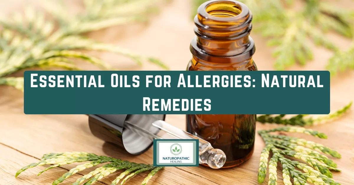 essential oils for allergies natural remedies