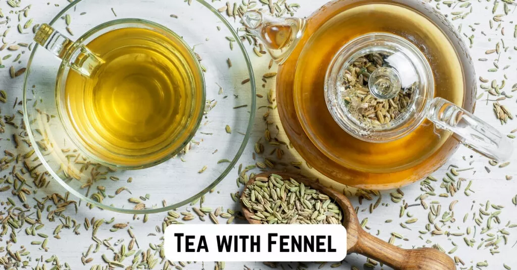 tea with fennel for menstrual cramps