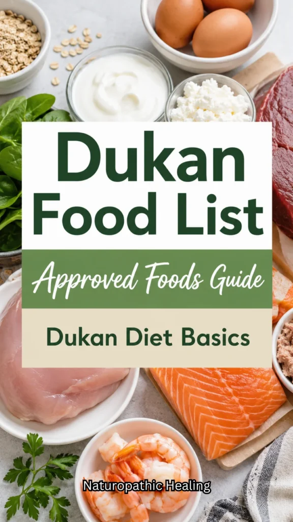 dukan diet food list