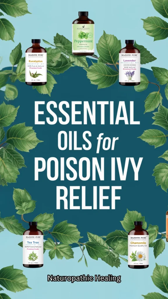 essential oils for poison ivy relief
