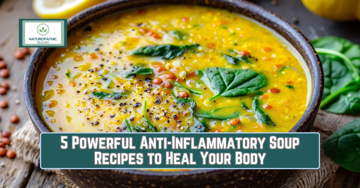 5 powerful anti inflammatory soup recipes to heal your body