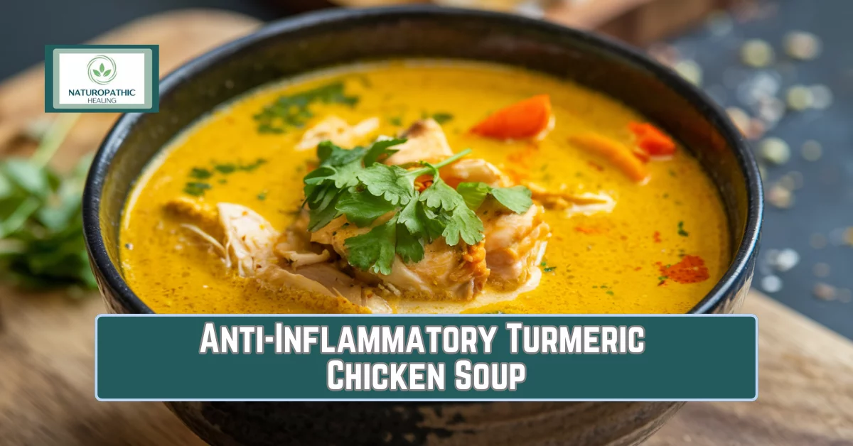 anti inflammatory turmeric chicken soup
