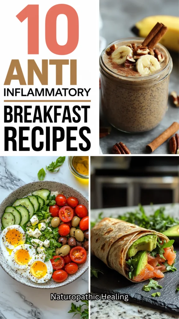 anti inflammation breakfast recipes
