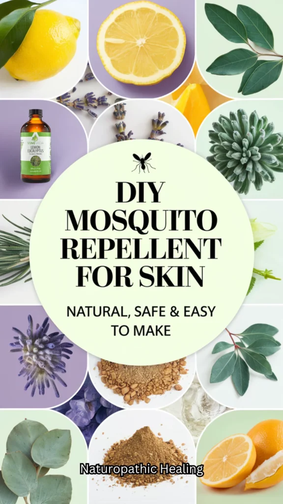 DIY mosquito repellent for skin
