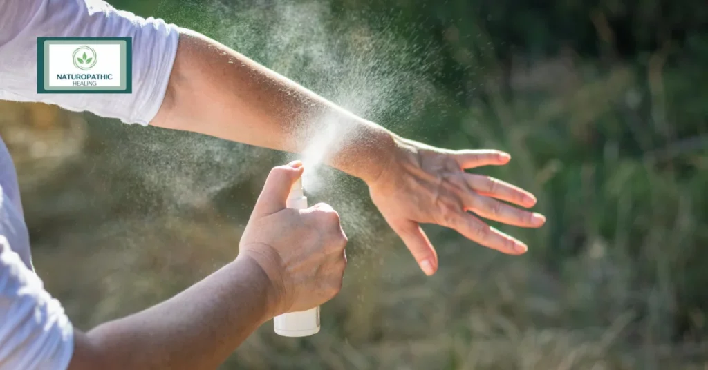 DIY mosquito repellent for skin