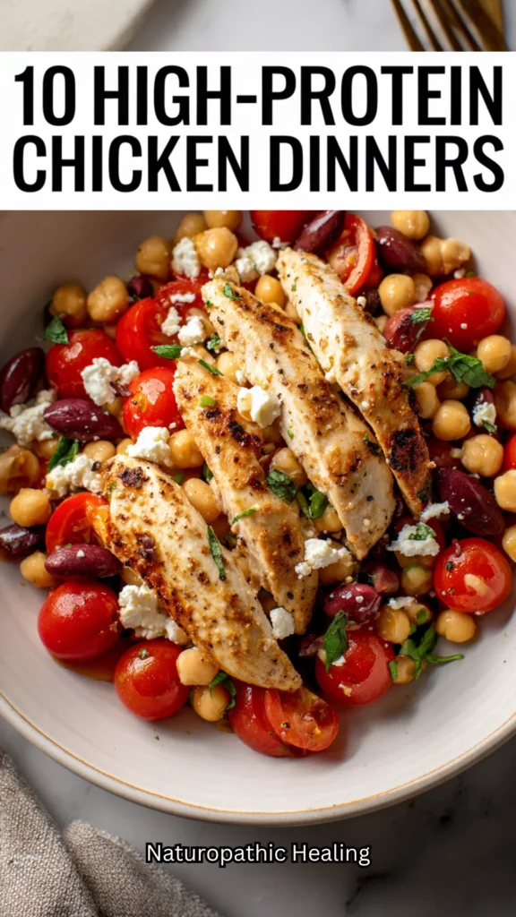 high protein chicken recipes for dinner