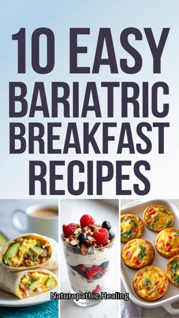 Bariatric breakfast recipes