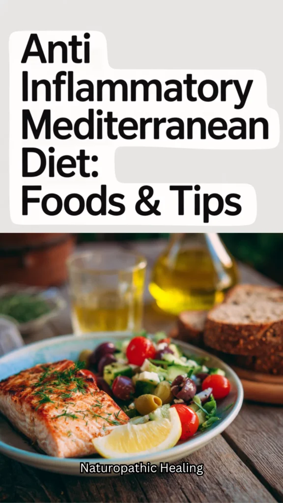 the anti inflammatory Mediterranean diet