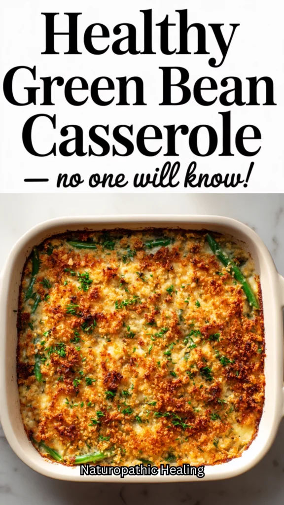 healthy green bean casserole