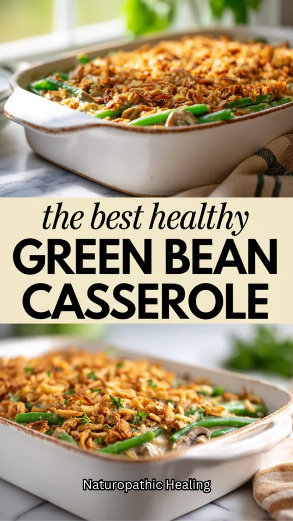 healthy green bean casserole