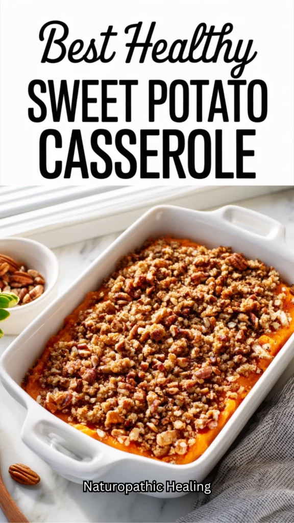 healthy sweet potato casserole