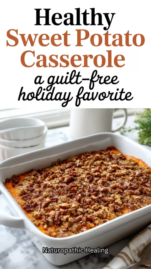 healthy sweet potato casserole