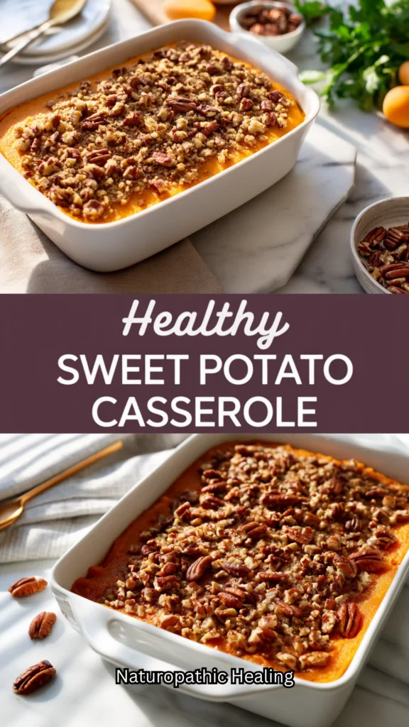 healthy sweet potato casserole
