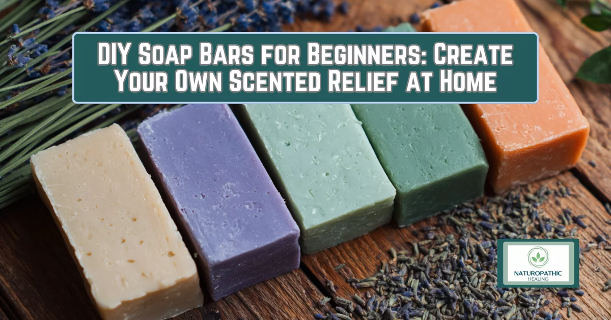 DIY soap bars for beginners create your own scented relief at home