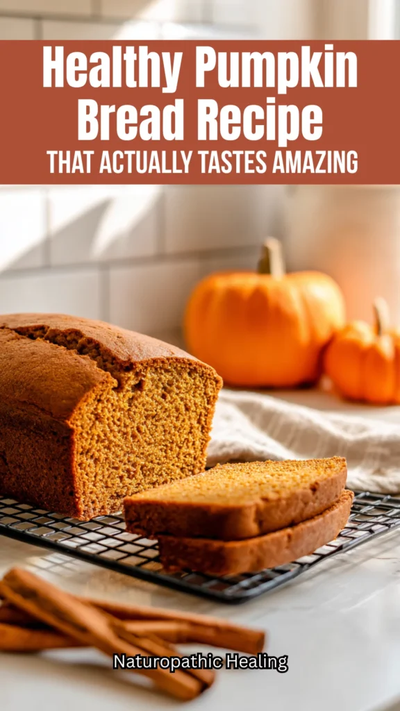healthy pumpkin bread