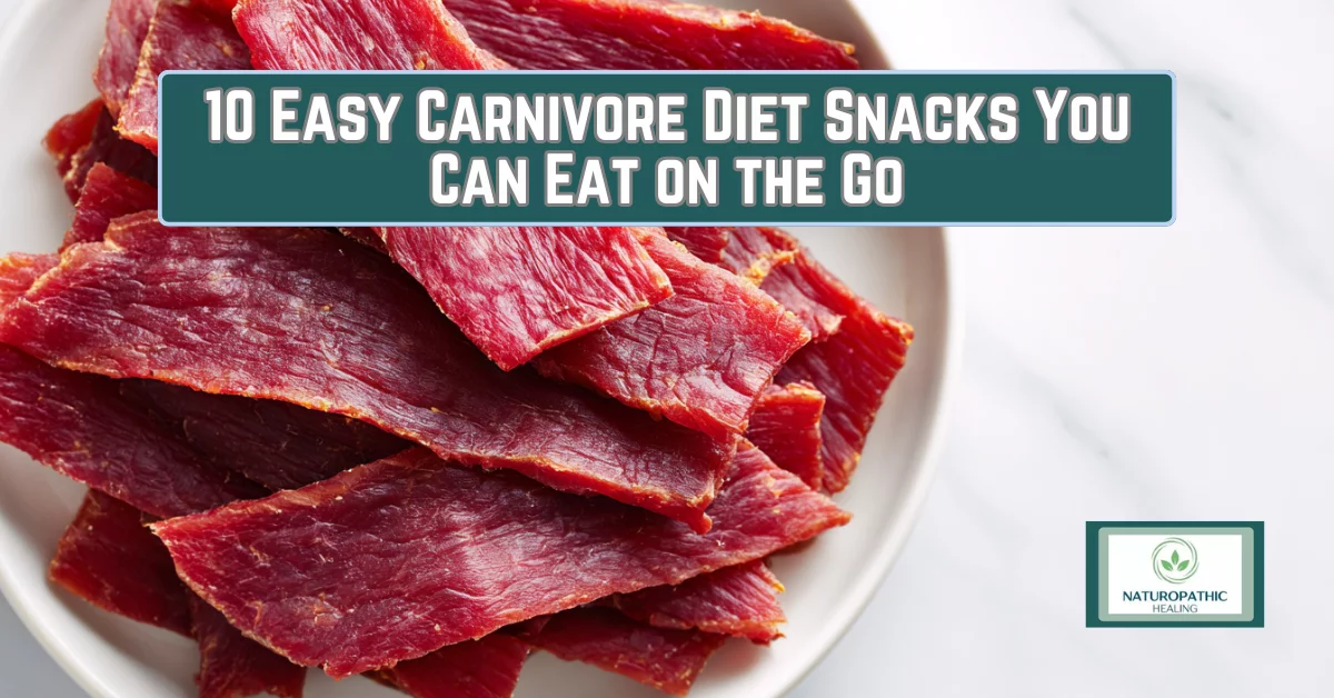 10 easy carnivore diet snacks you can eat on the go