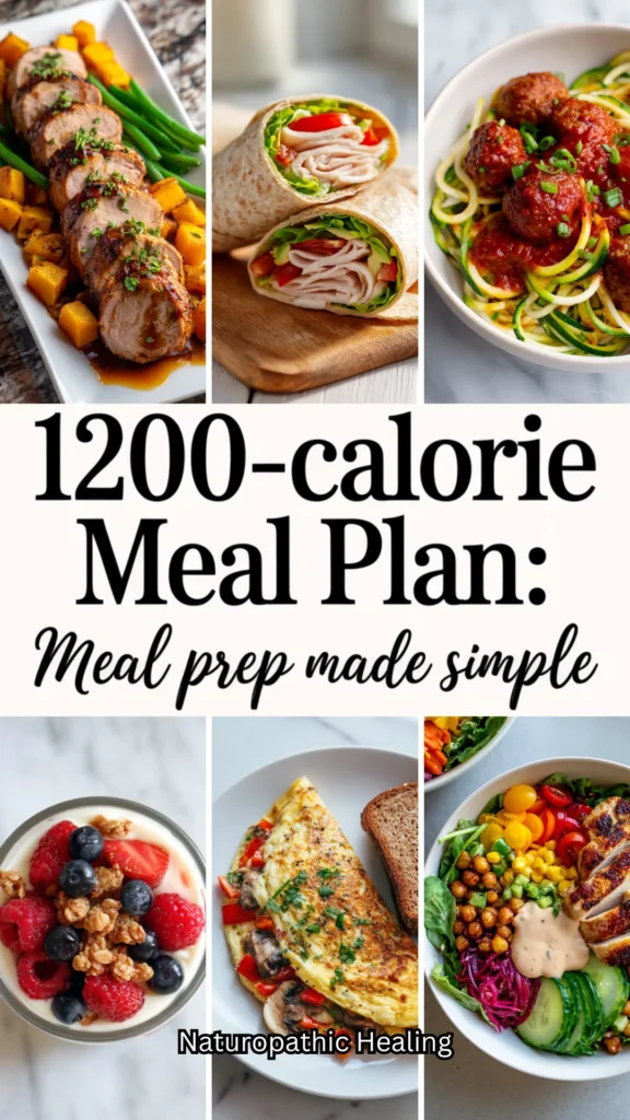 1200-calorie diet meal plan