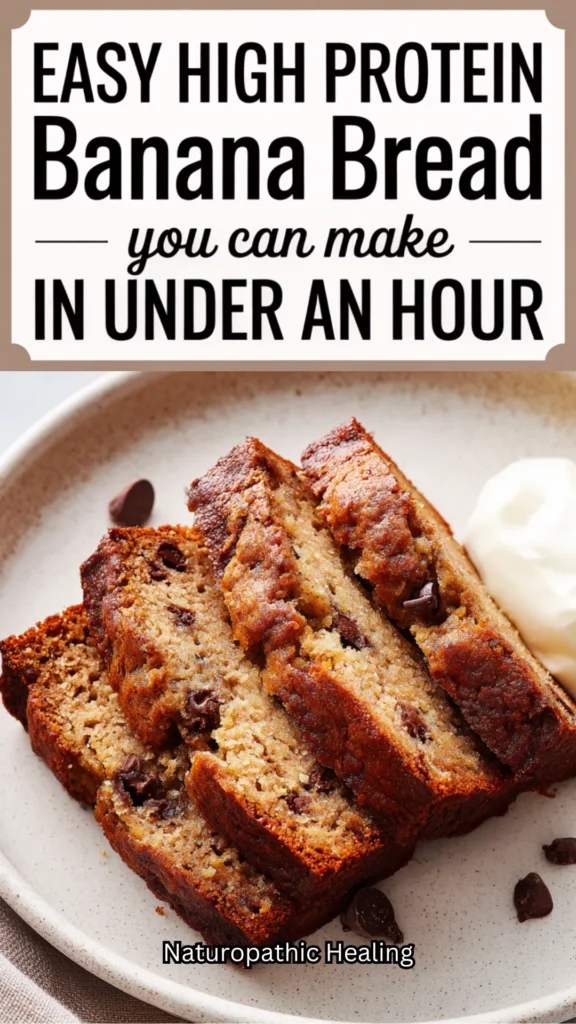 high protein banana bread recipe