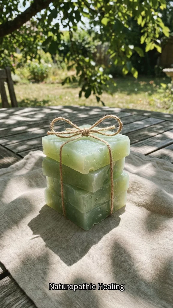 aloe cucumber after-sun soap recipe