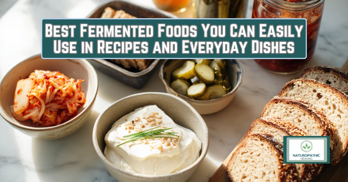 best fermented foods you can easily use in recipes and everyday dishes