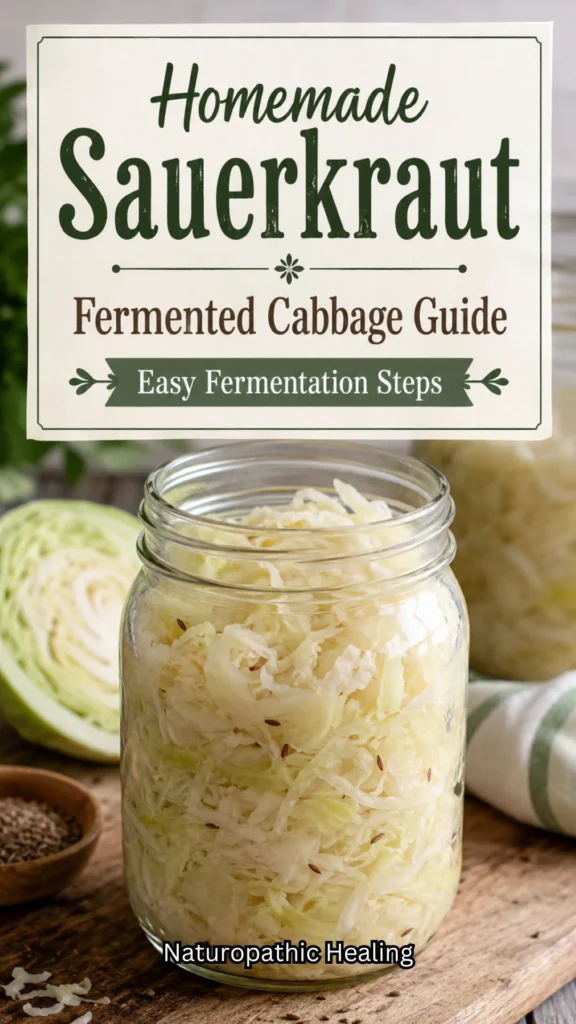 how to make homemade sauerkraut