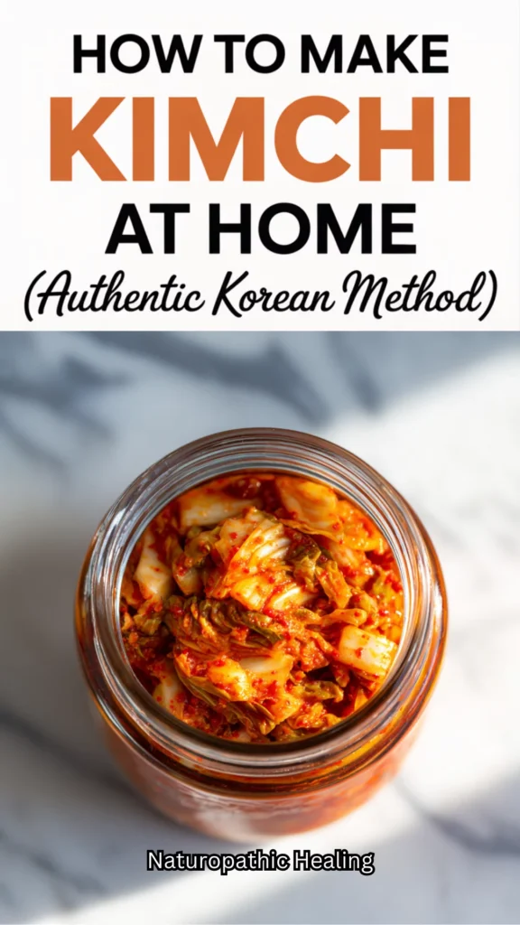 how to make kimchi