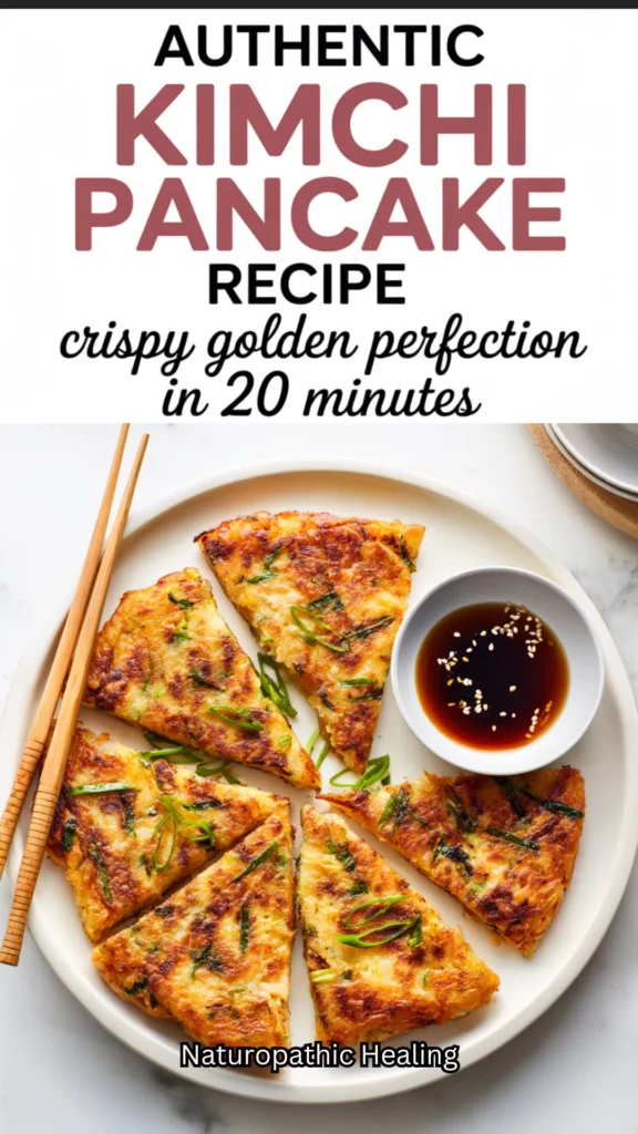 authentic kimchi pancake