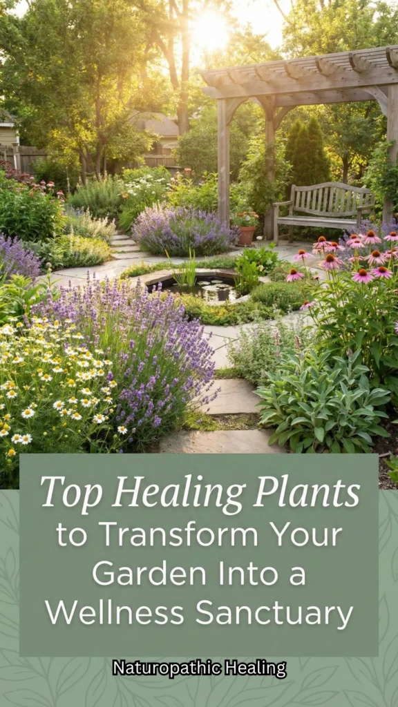best plants for a healing garden therapeutic species to reduce stress and restore balance