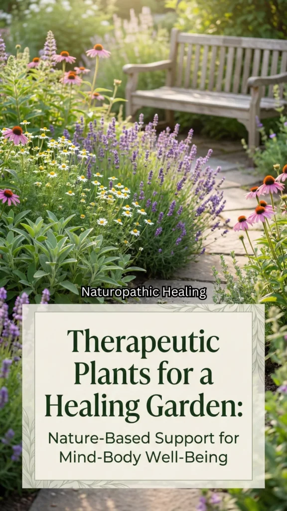best plants for a healing garden therapeutic species to reduce stress and restore balance