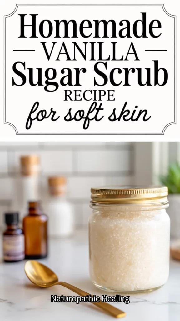 vanilla sugar scrub