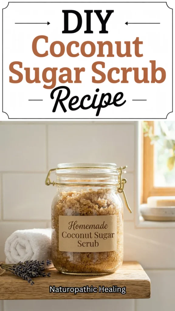 coconut sugar scrub