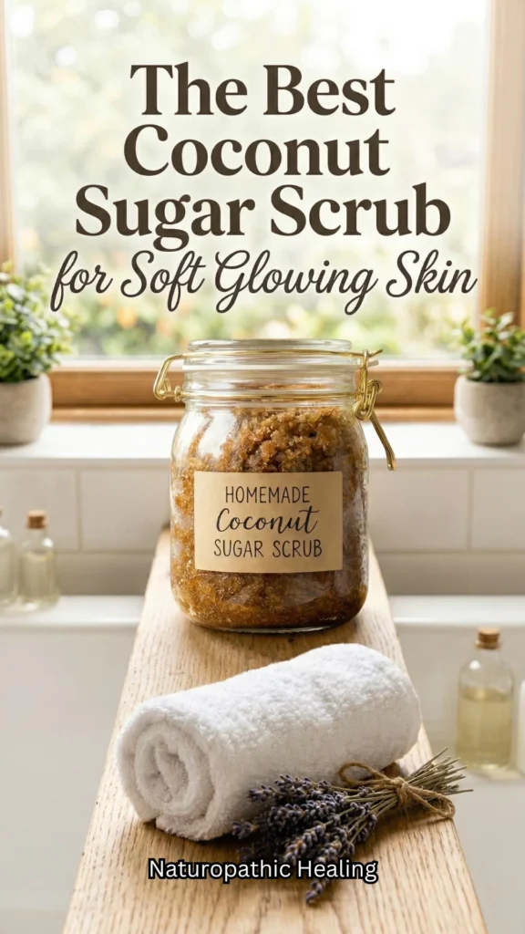 coconut sugar scrub