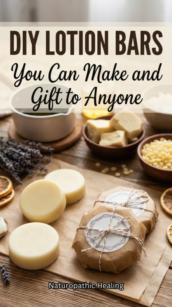DIY lotion bars