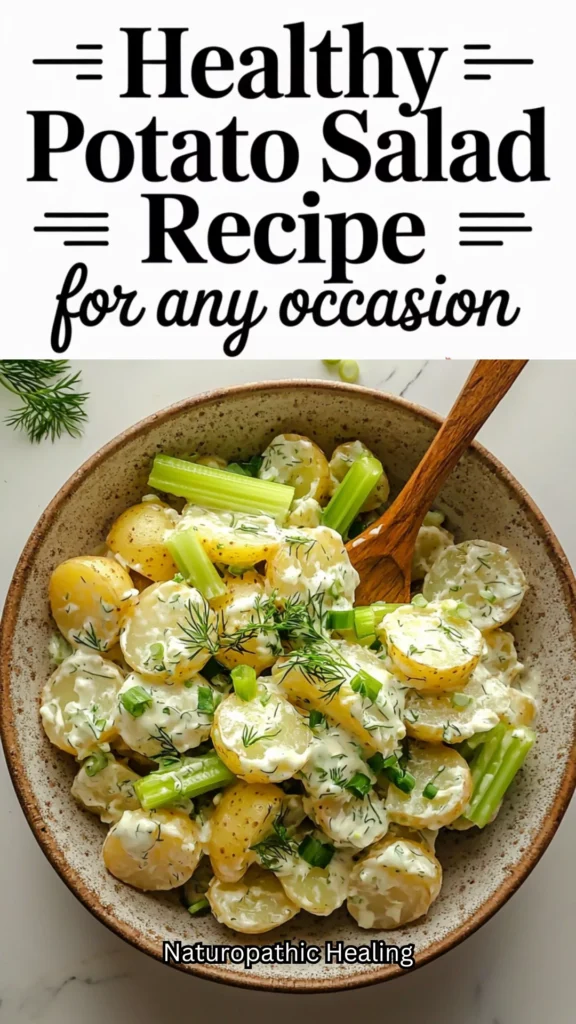 healthy potato salad