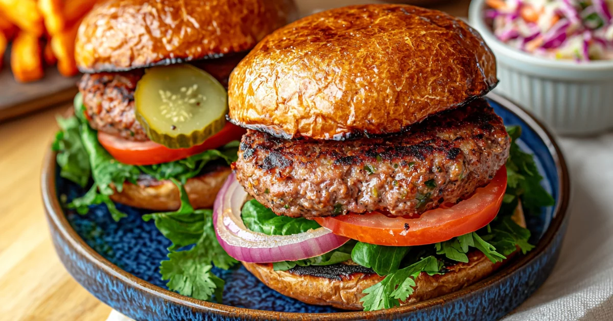 juicy ground turkey burgers easy flavorful recipe