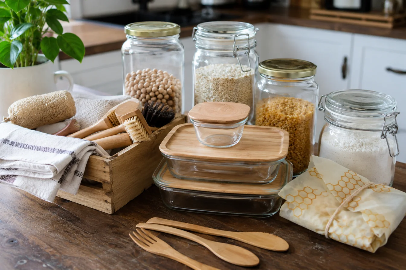 how to start a plastic free kitchen beginner guide