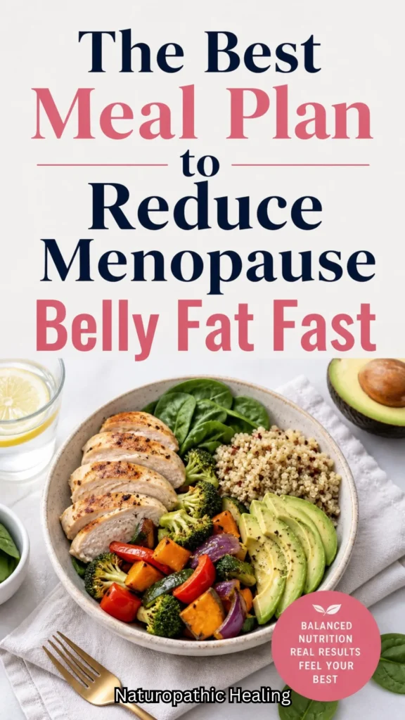 menopause belly fat meal plan