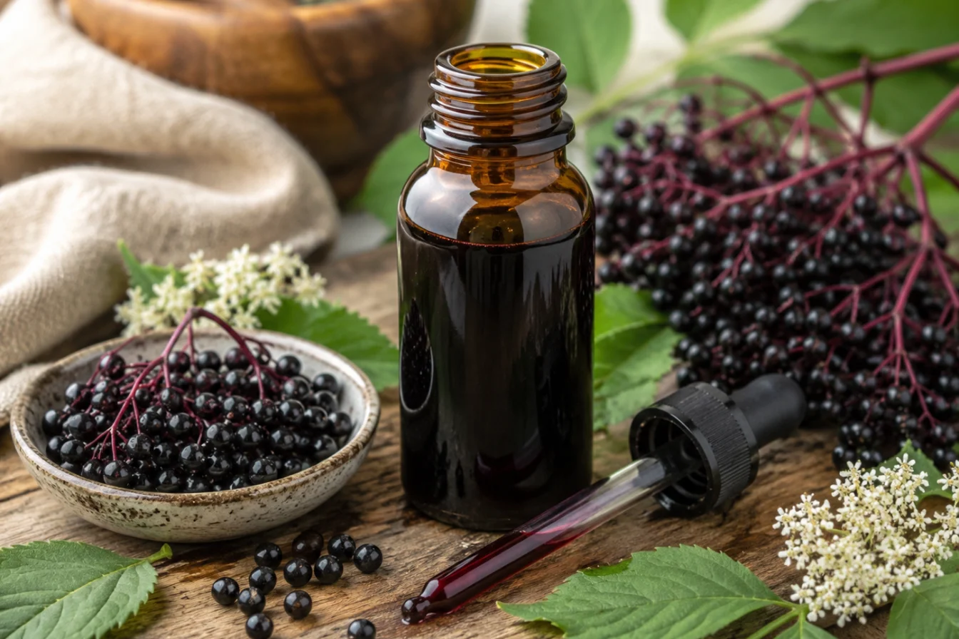 easy elderberry tincture recipe natural immune booster