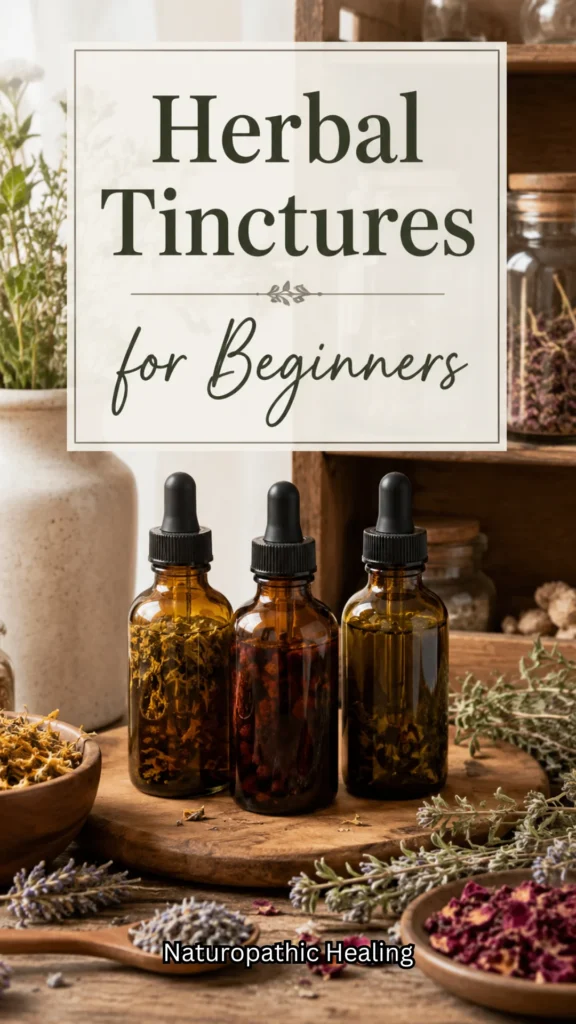 herbal tinctures for beginners