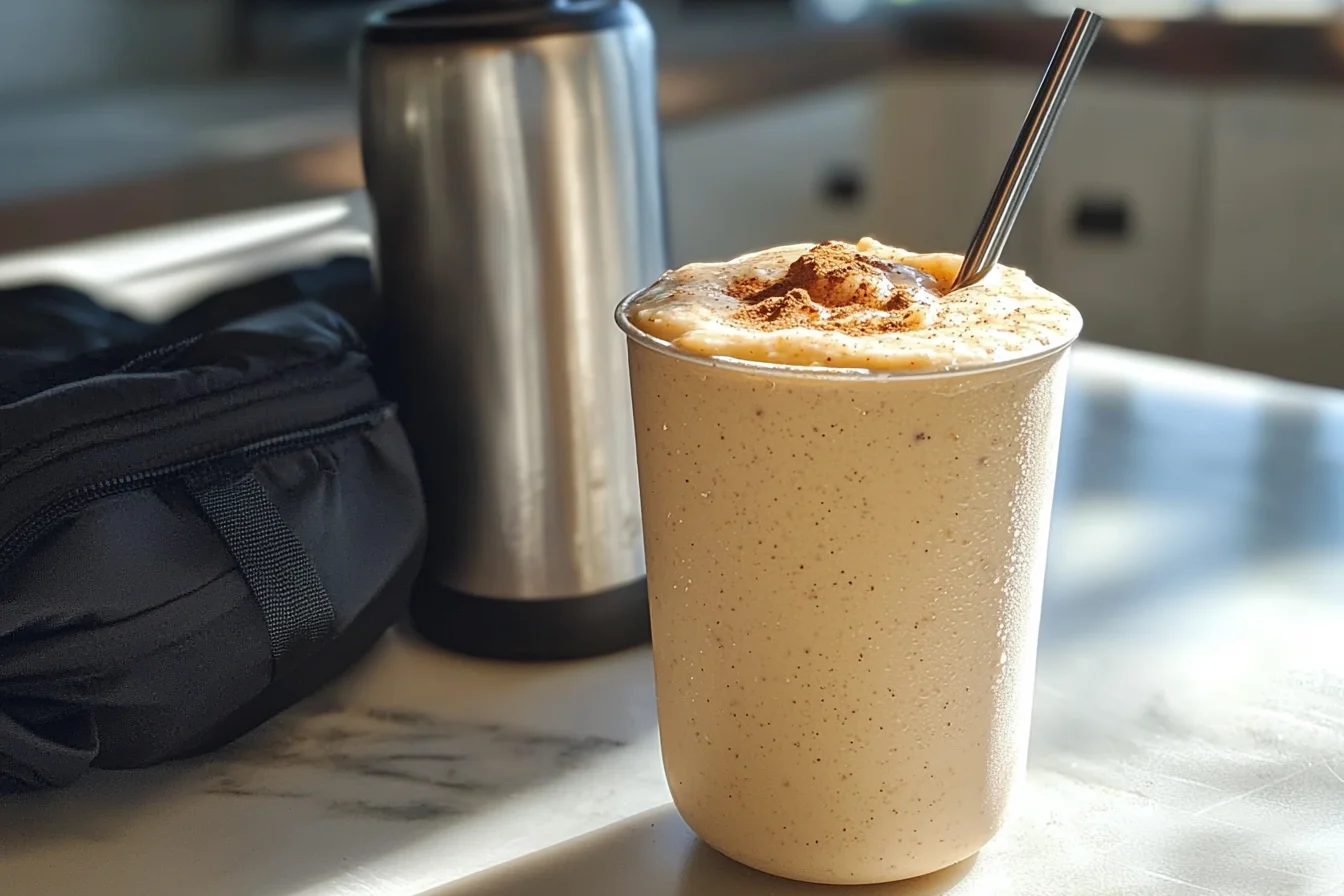 high-protein smoothie recipe easy creamy 30g protein