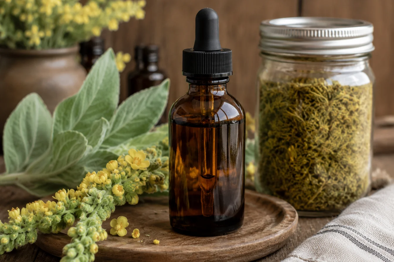 homemade mullein tincture recipe